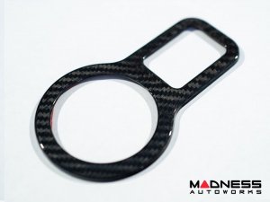 Maserati Ghibli Interior Trim - Carbon Fiber - Headlight Switch Trim Cover - Feroce Carbon Maserati Ghibli Interior Trim - Carbon Fiber - Headlight Switch Trim Cover - Feroce Carbon